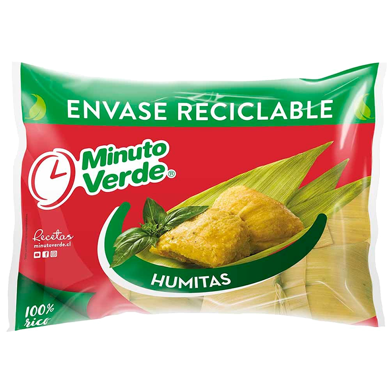 Humitas Minuto Verde Caja de 30 x 150 g