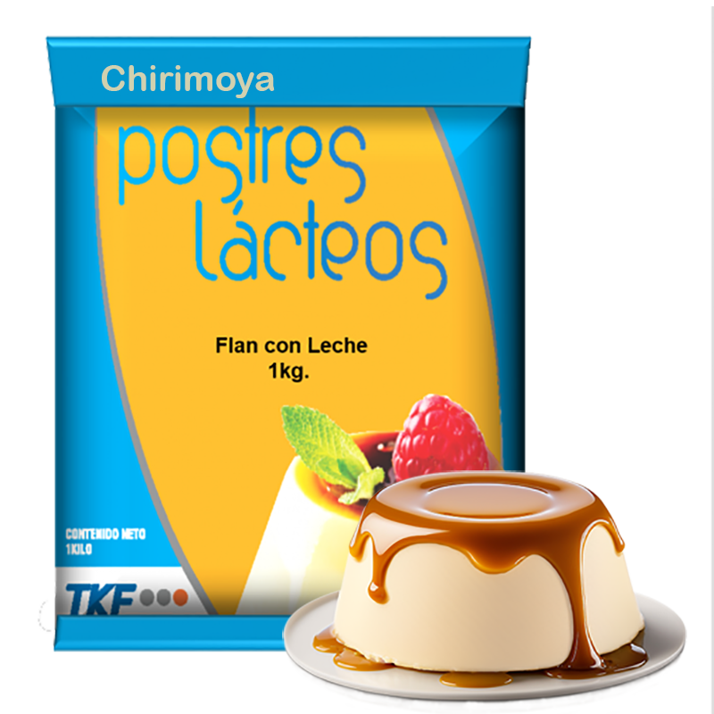 Flan con Leche L-4 Chirimoya Alegre 10 x 1kg Foodgroup