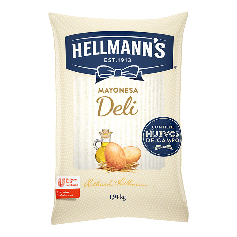 MAYONESA DELI HELLMANN'S 1940 g