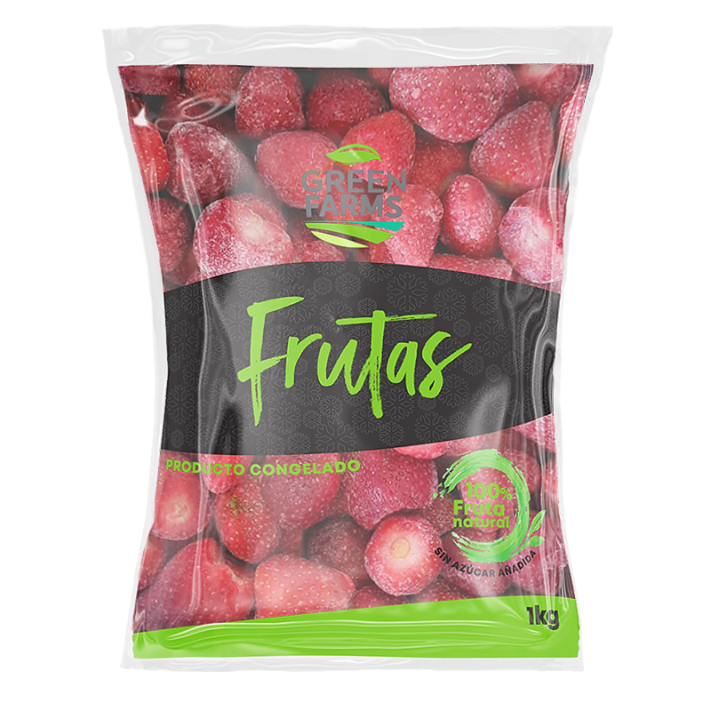 Frutilla Entera GreenFarms 1kg