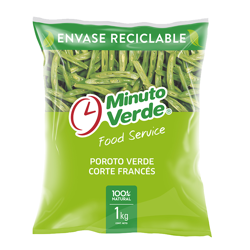 Poroto verde corte francés Minuto Verde 1 Kg