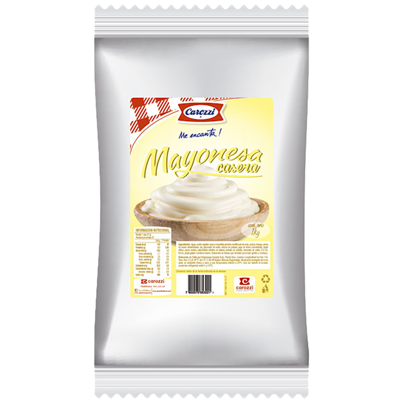 MAYONESA CASERA Carozzi 1 Kg