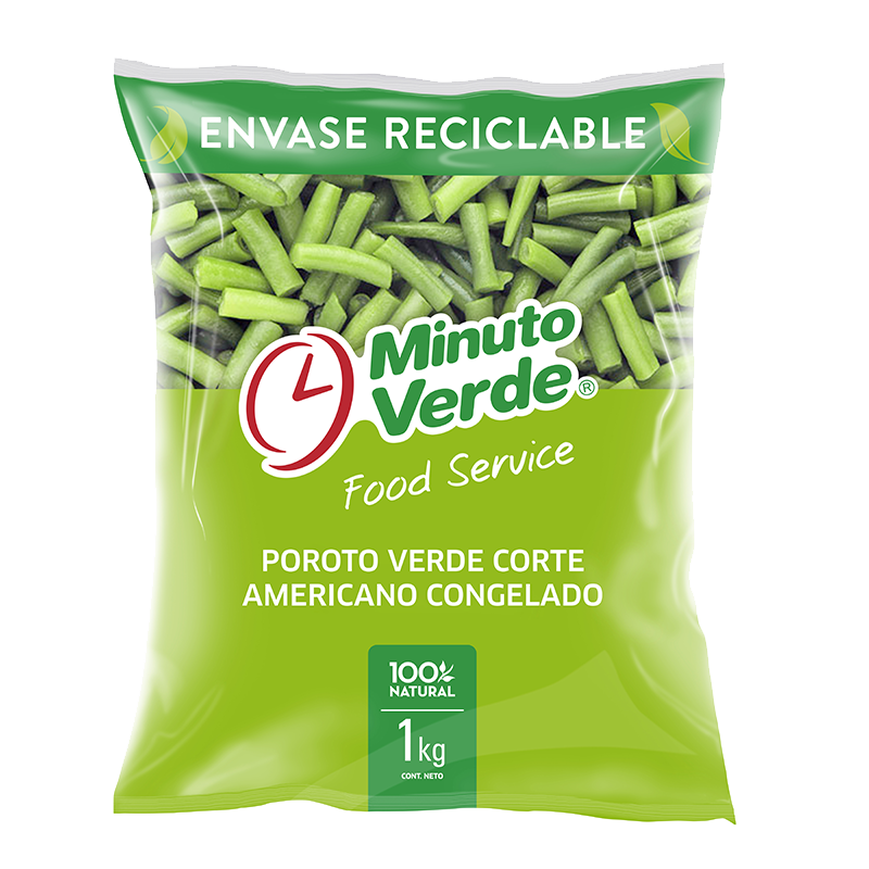 Poroto verde corte americano Minuto Verde 1 Kg