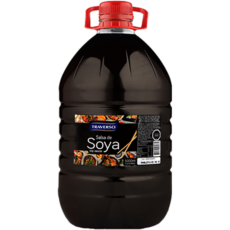 SALSA DE SOYA TRAVERSO 5 L