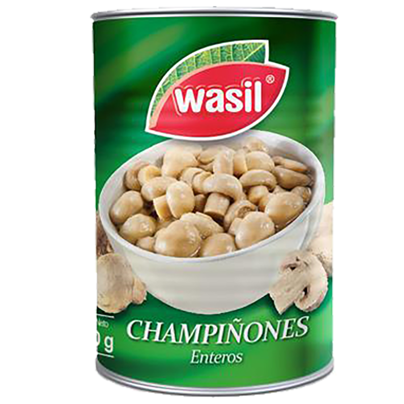 Champiñón entero Wasil 400 gr