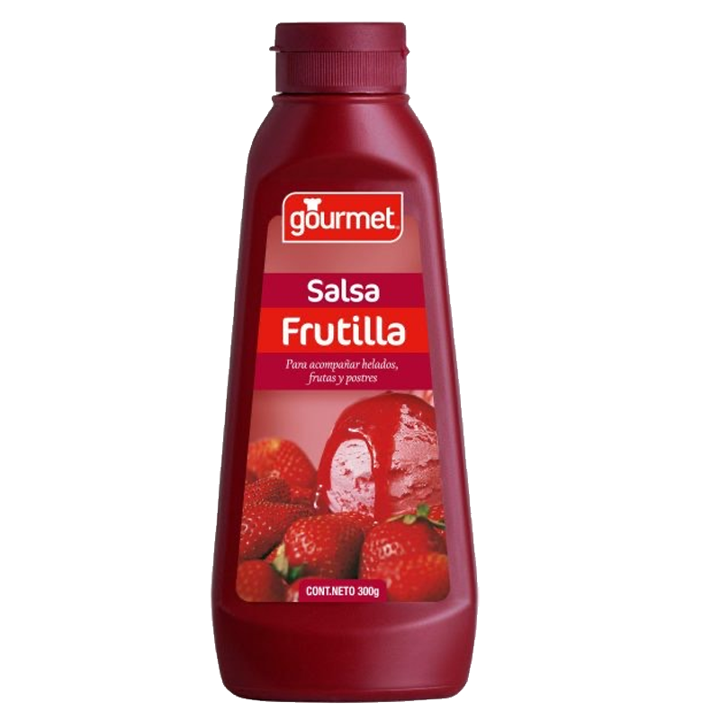 Salsa de frutilla Gourmet 300 gr