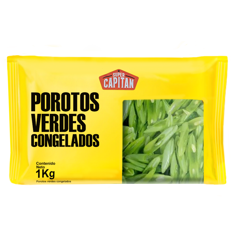 POROTO VERDE C/AMERICANO IQF SUPER CAPITAN 1 Kg