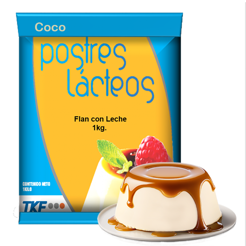 Flan con Leche L-4 Coco 10 x 1kg Foodgroup