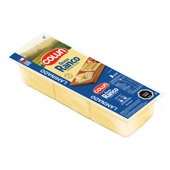 QUESO RANCO LAMINADO COLUN (2 kg aprox)