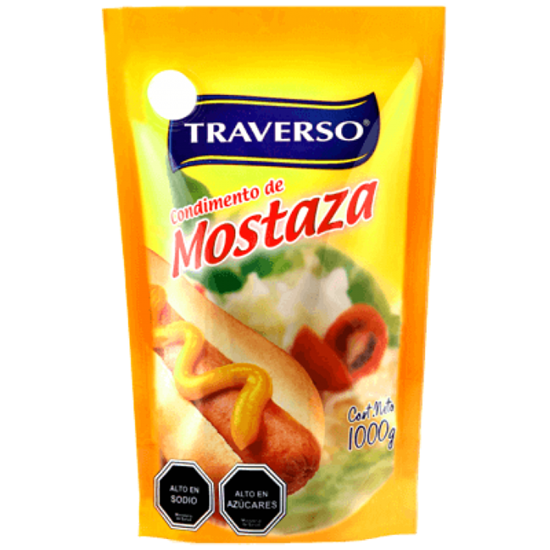 MOSTAZA DOYPACK TRAVERSO 1 Kg