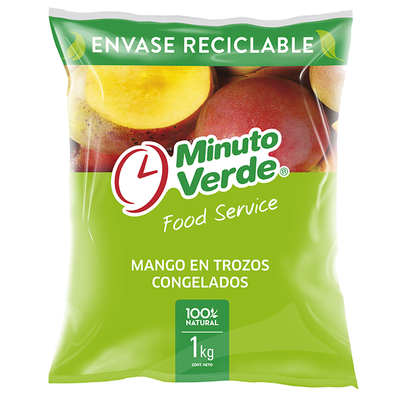 Mango trozo Minuto Verde 1 kg