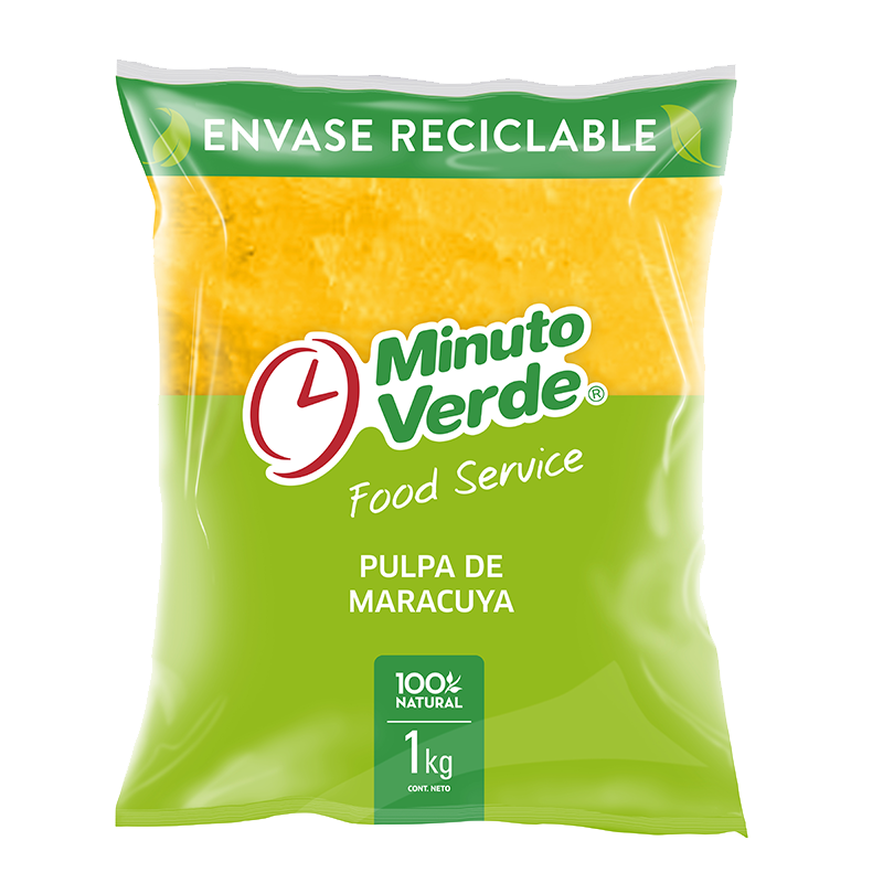 Pulpa de maracuya Minuto Verde 1 Kg