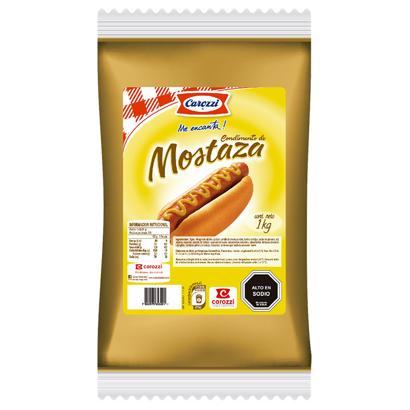 MOSTAZA Carozzi 1 Kg