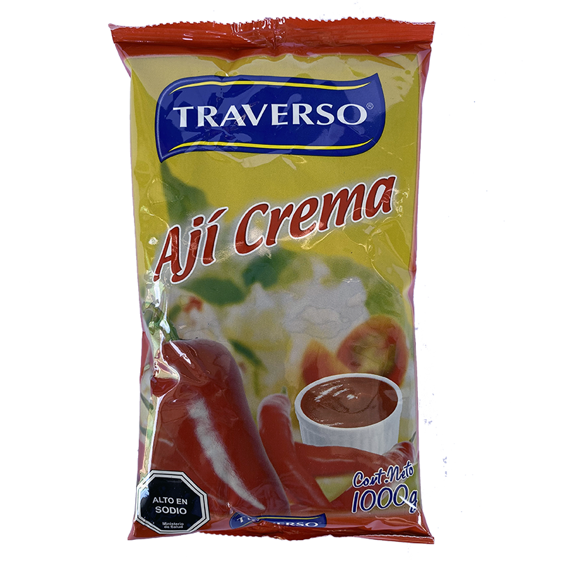 Ají crema Traverso 1 kg