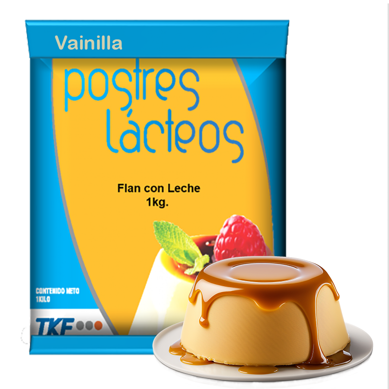 Flan con Leche L-4 Vainilla 10 x 1kg Foodgroup