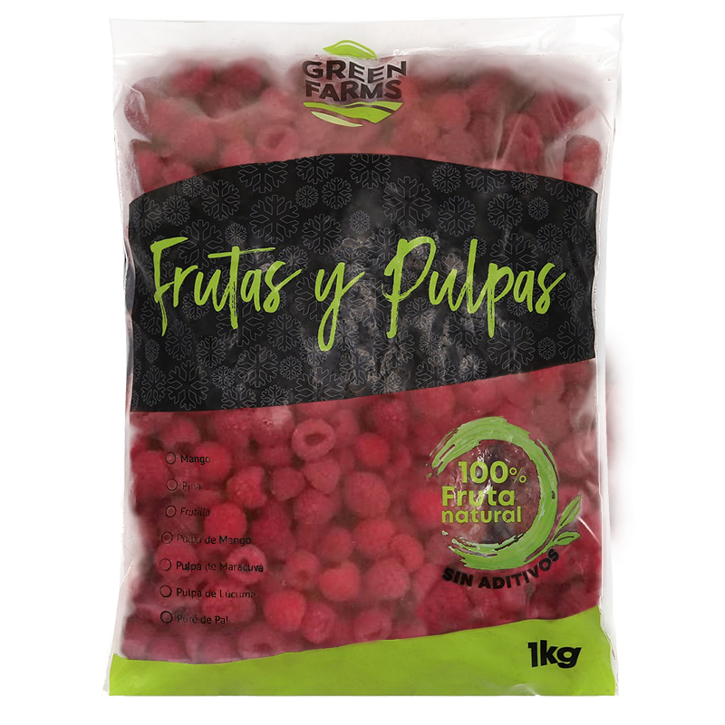 Frambuesa Entera GreenFarms 1kg