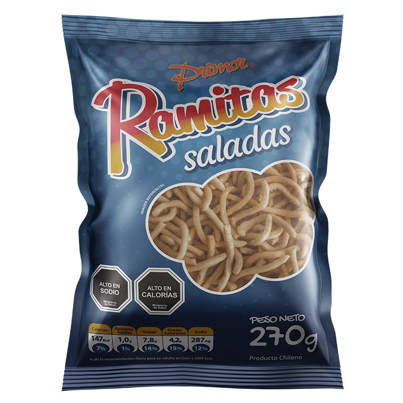 Ramitas Saladas Primor 270 gr