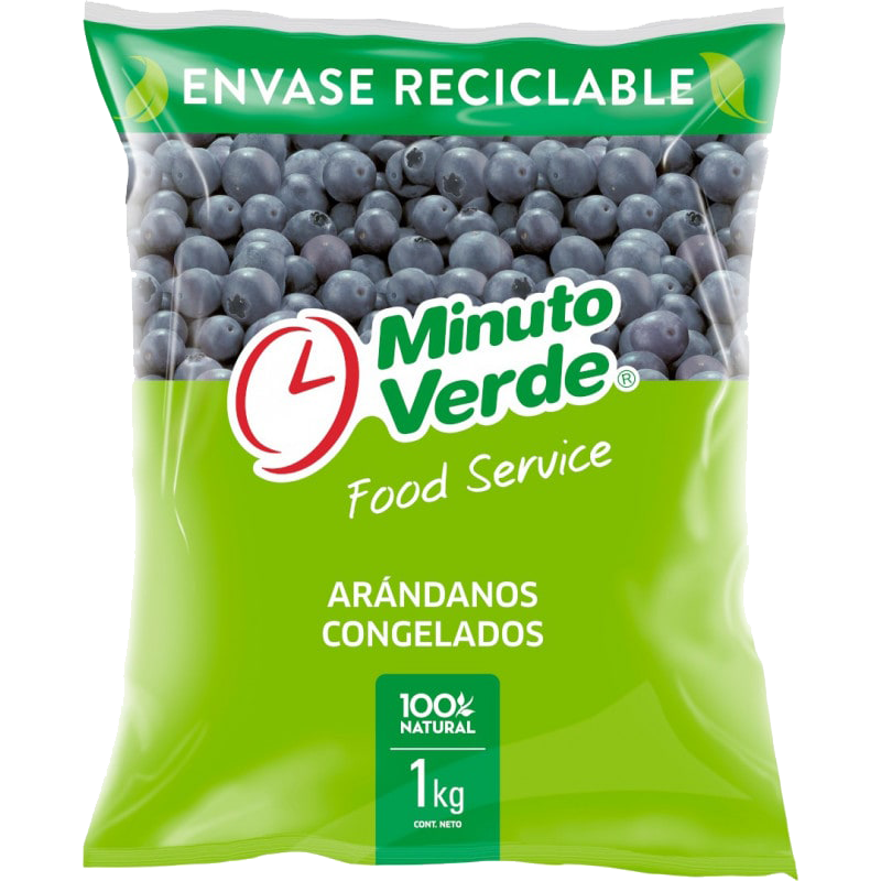 ARANDANO FOOD SERVICE 1Kg Minuto Verde