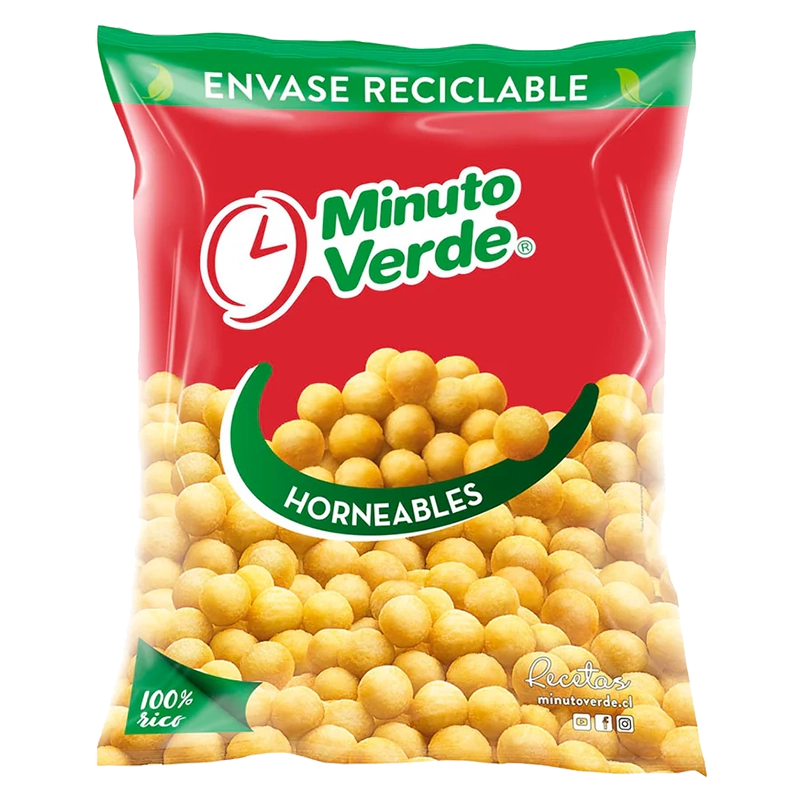 Papas duquesas Minuto Verde 1 Kg