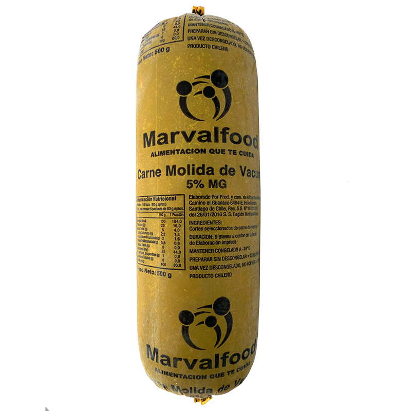 VACUNO MOLIDO MARVAL 1 Kg