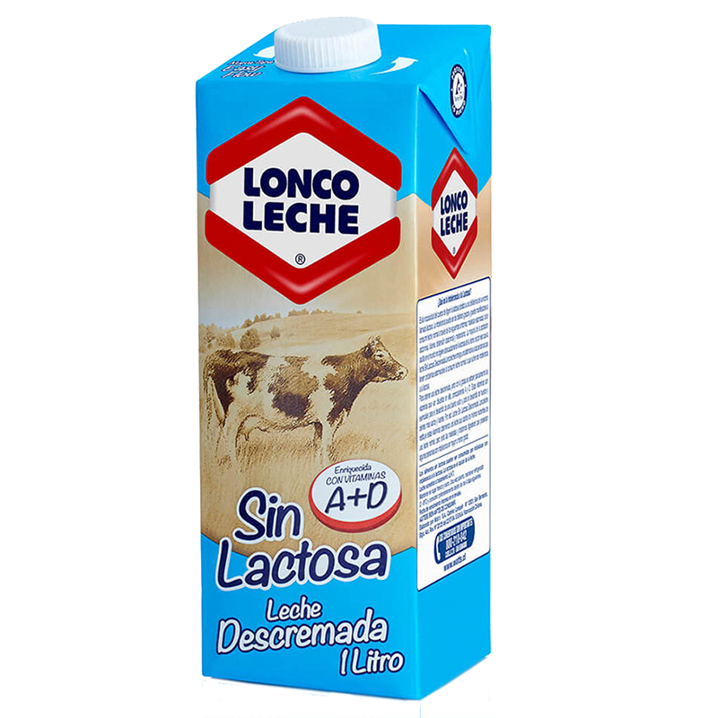 LECHE DESCREMADA SIN LACTOSA LONCOLECHE 1 L