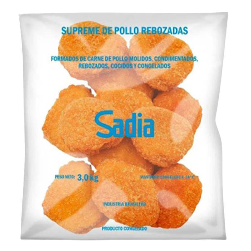 SUPREME DE POLLO REBOSADA SADIA 3KG