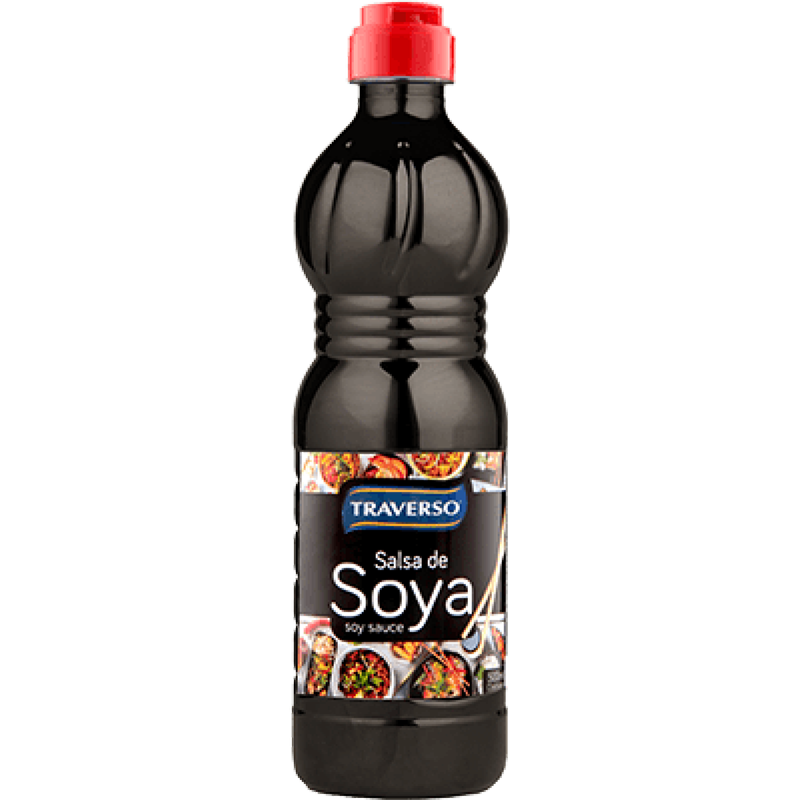 SALSA DE SOYA TRAVERSO 500 ml