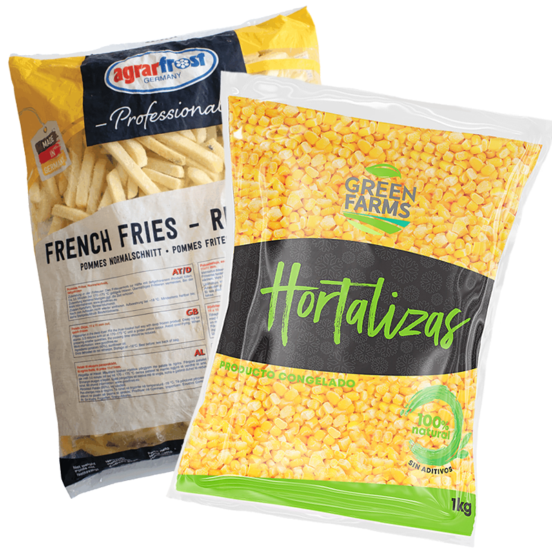 Pack Ahorro: GreenFarms Papas AgrarFrost 2,5KG + Choclo grano 1kg