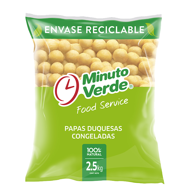 Papas duquesas Minuto Verde 2,5 Kg