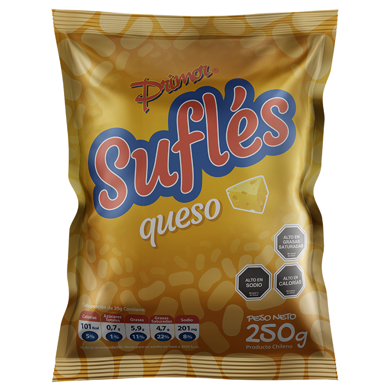 Suflé sabor Queso Primor 250 gr