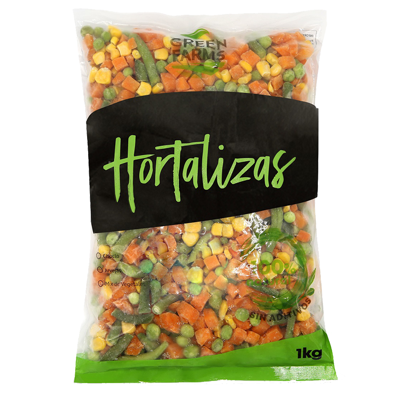 Mix de Vegetales GreenFarms 1kg