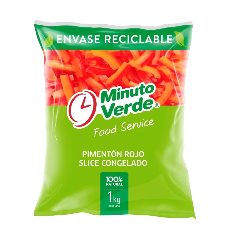 PIMENTON ROJO EN TIRAS FS Minuto Verde - 1Kg