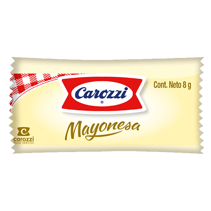 MAYONESA SACHET Carozzi 500 x 8 g