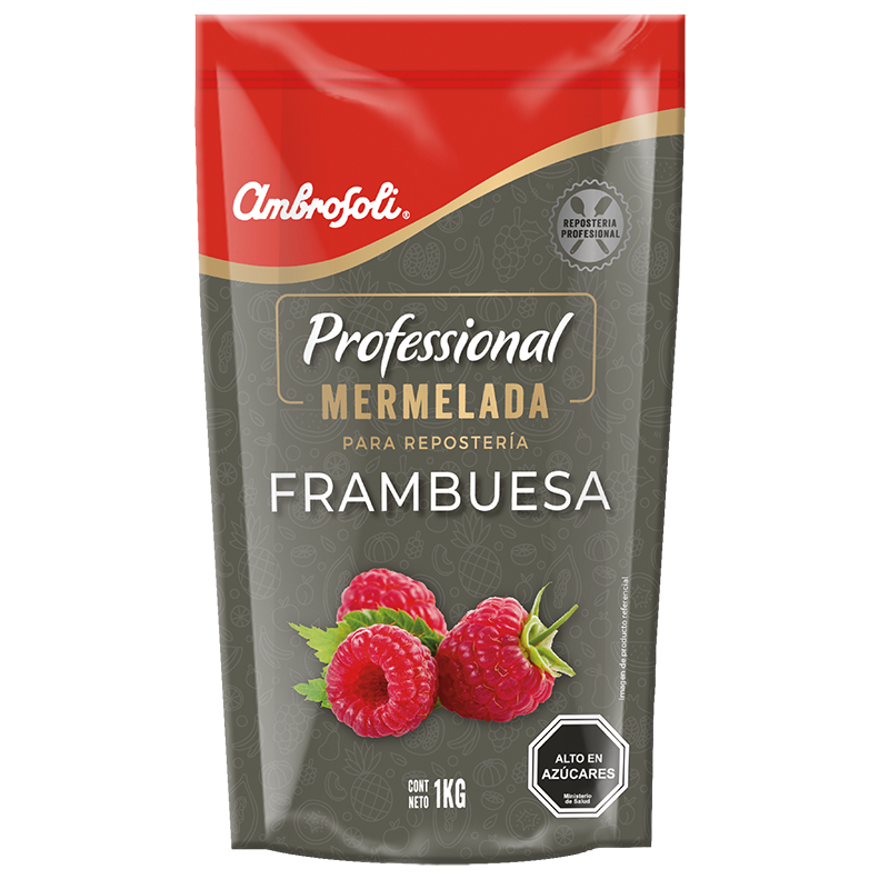 Mermelada de frambuesa Ambrosoli 1 Kg