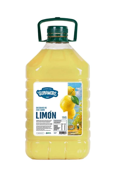 Sucedáneo de Jugo Sabor Limón Sonamore 5L