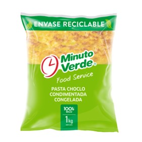 Pasta de choclo condimentada Minuto Verde 1 kg