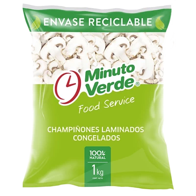 CHAMPIÑON LAMINADO Minuto Verde 1 Kg