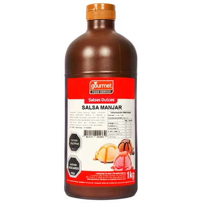Salsa de manjar Gourmet 1000 gr