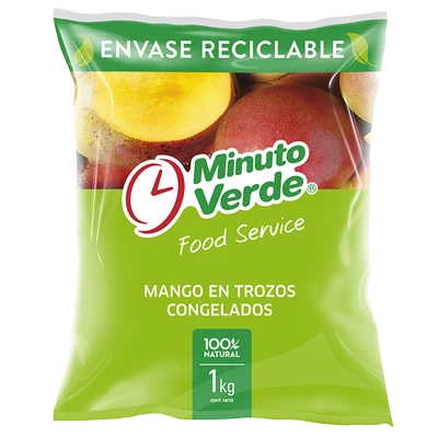 Mango trozo Minuto Verde 1 kg