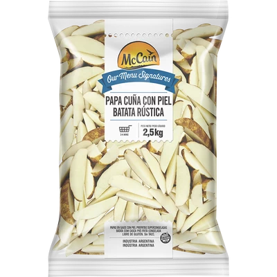 CUÑAS CON PIEL McCAIN  BOLSA 2.5 Kg Keyfoods