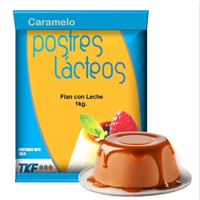 Flan con Leche L-4 Caramelo 10 x 1kg Foodgroup