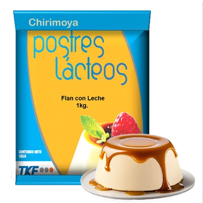 Flan con Leche L-4 Chirimoya Alegre 10 x 1kg Foodgroup