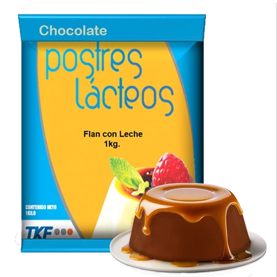 Flan con Leche L-4 Chocolate 10 x 1kg Foodgroup