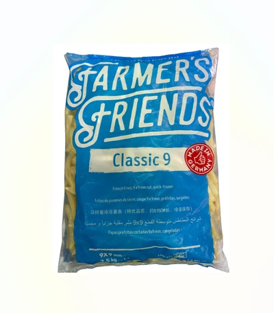 PAPAS PREFRITAS 9mm FARMER FRIENDS 2,5 Kg