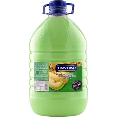 JUGO CONCENTRADO MELON TUNA TRAVERSO 5 L