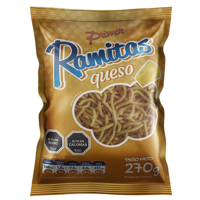 Ramitas sabor Queso Primor 270 gr
