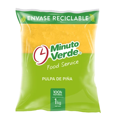 Pulpa de piña Minuto Verde 1 Kg