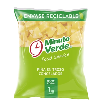 Piña en trozo Minuto Verde 1 Kg