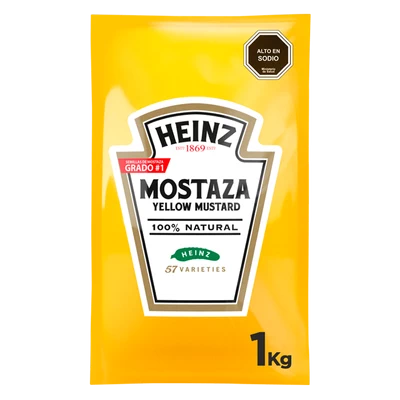 MOSTAZA HEINZ 1 Kg