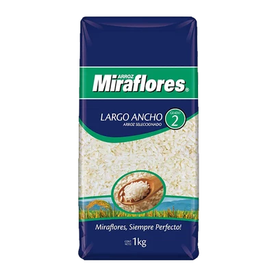 Arroz MIRAFLORES NACIONAL LAM G2 1Kg
